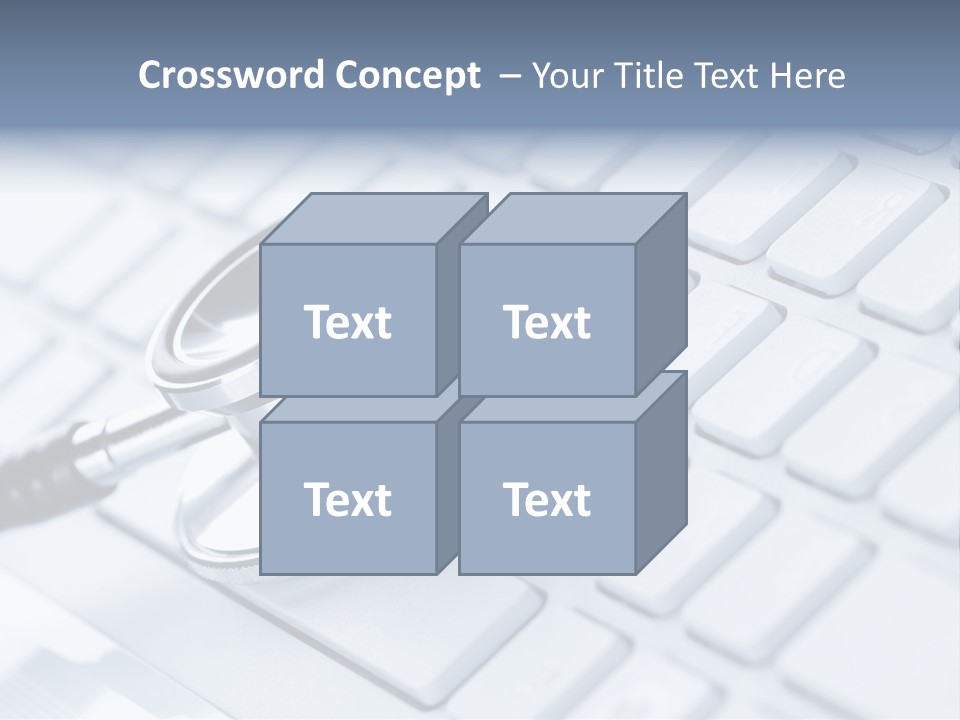 Laptop Connection Tool PowerPoint Template