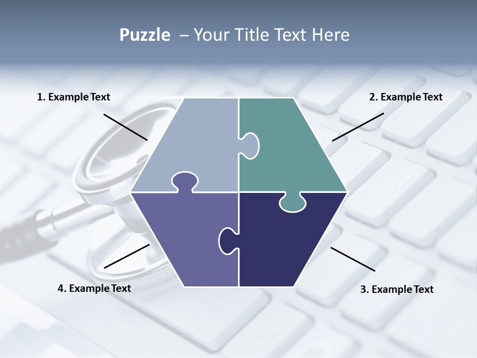 Laptop Connection Tool PowerPoint Template