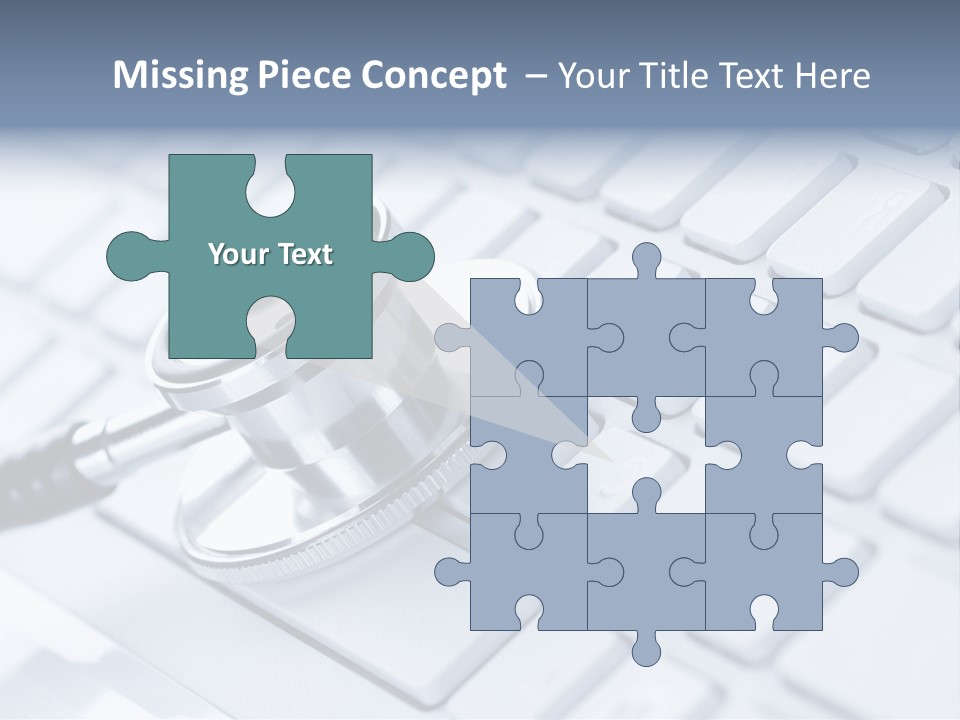 Laptop Connection Tool PowerPoint Template