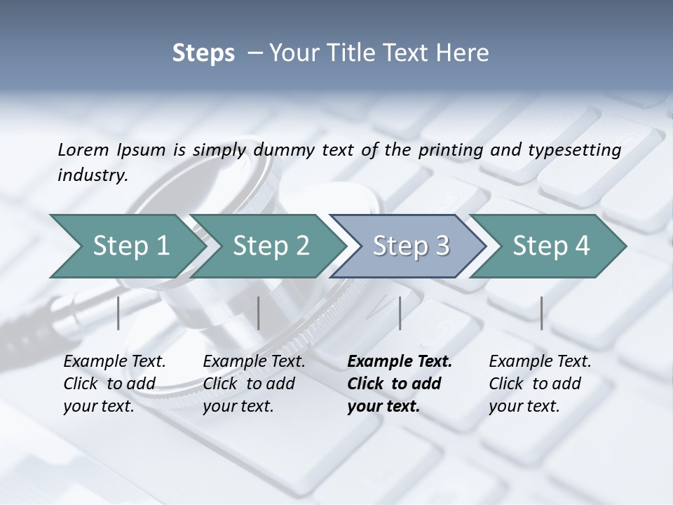 Laptop Connection Tool PowerPoint Template