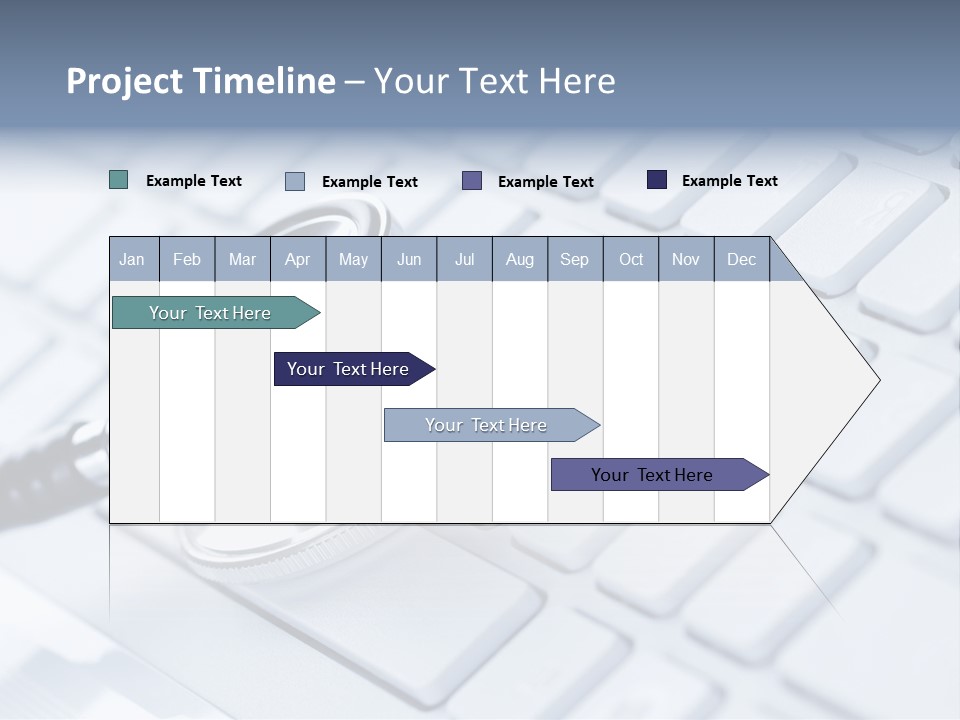Laptop Connection Tool PowerPoint Template