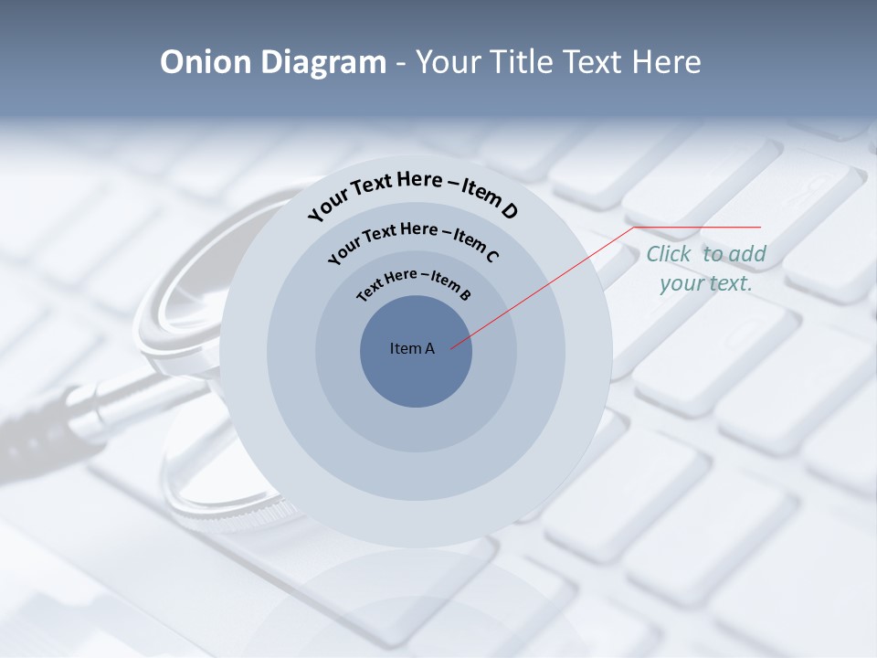 Laptop Connection Tool PowerPoint Template