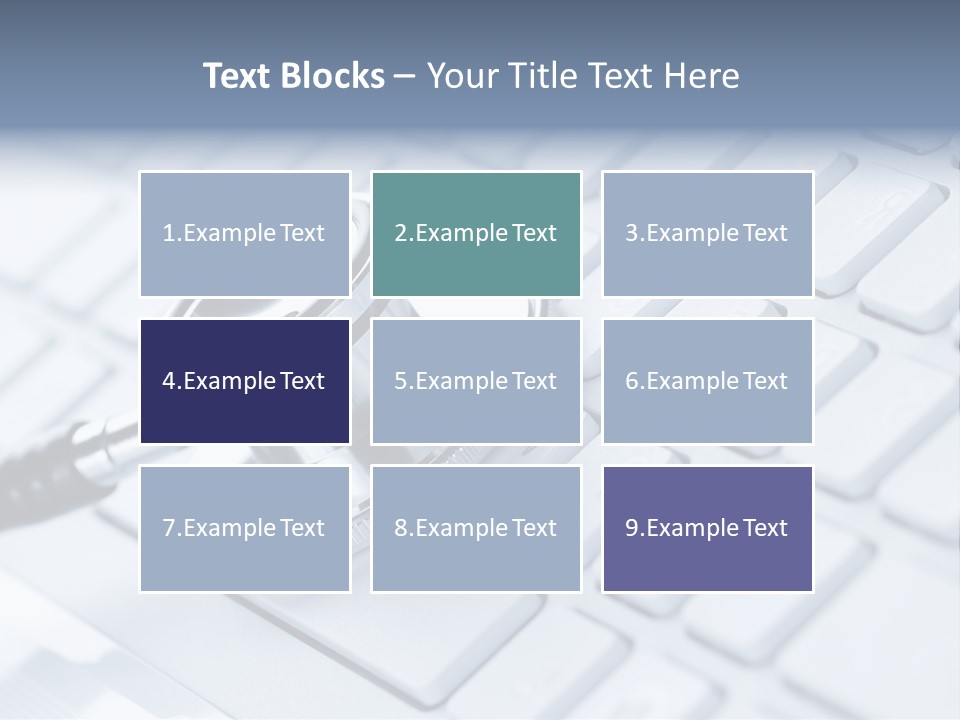 Laptop Connection Tool PowerPoint Template