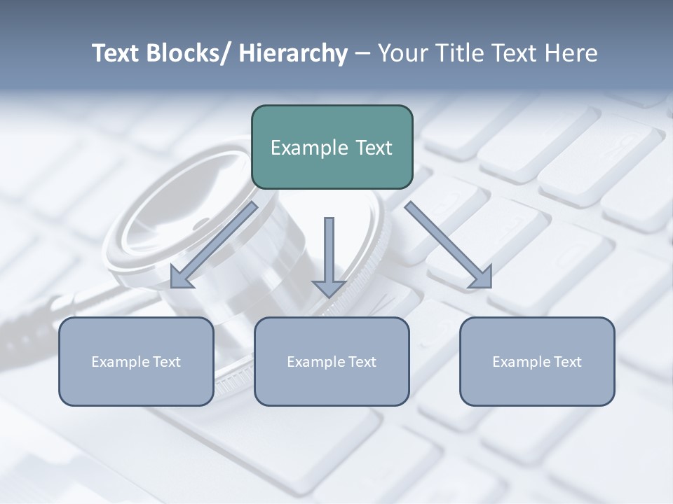 Laptop Connection Tool PowerPoint Template