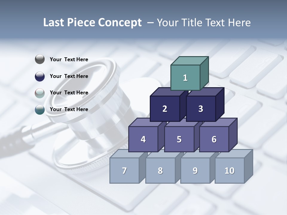Laptop Connection Tool PowerPoint Template