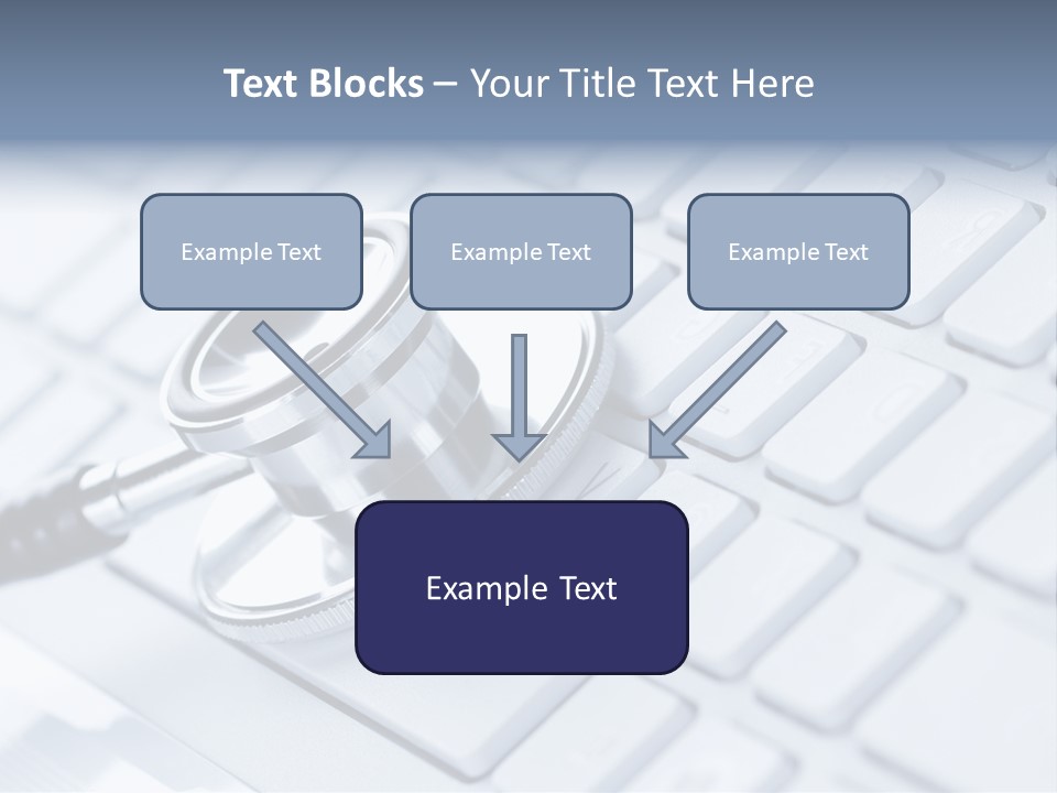 Laptop Connection Tool PowerPoint Template