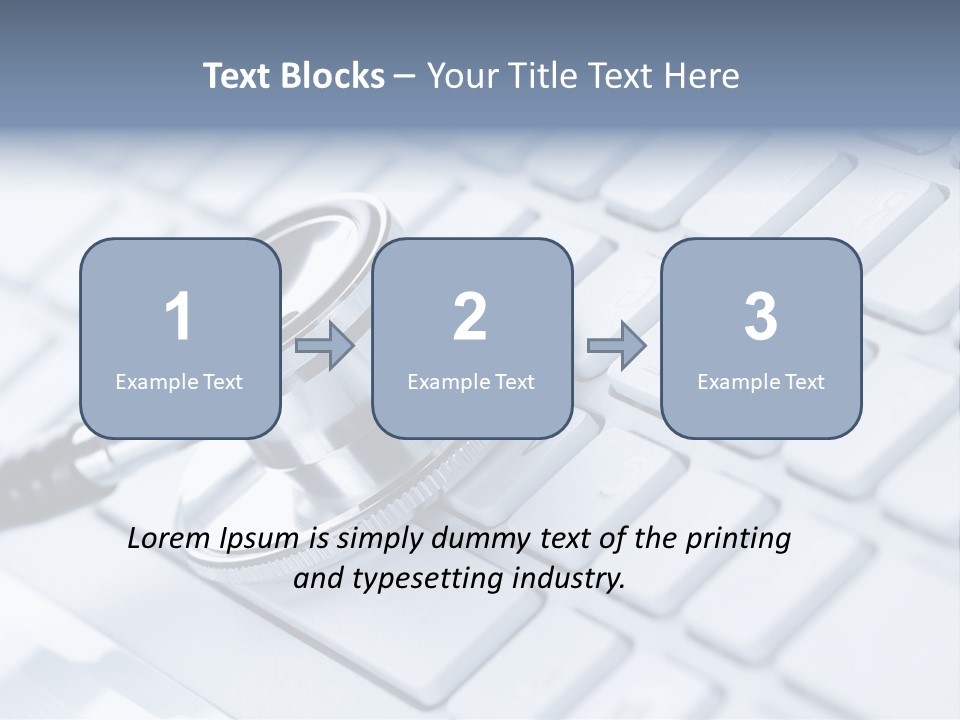 Laptop Connection Tool PowerPoint Template