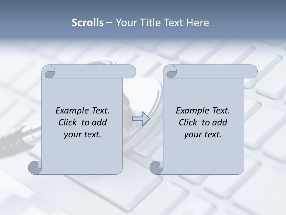 Laptop Connection Tool PowerPoint Template