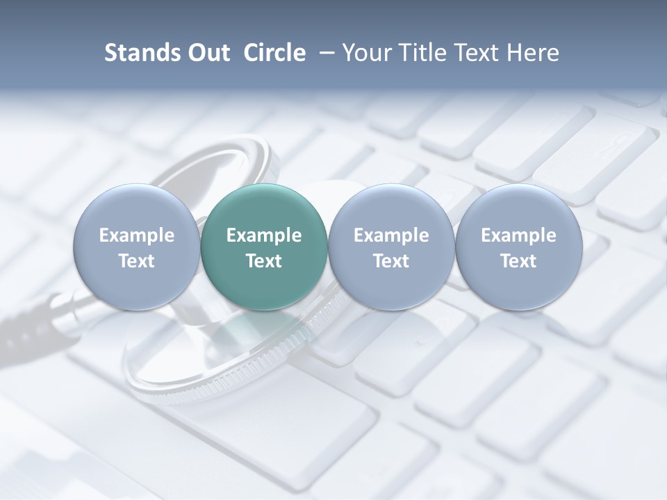 Laptop Connection Tool PowerPoint Template