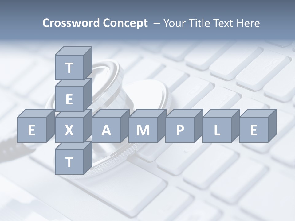 Laptop Connection Tool PowerPoint Template