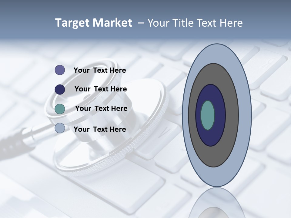 Laptop Connection Tool PowerPoint Template