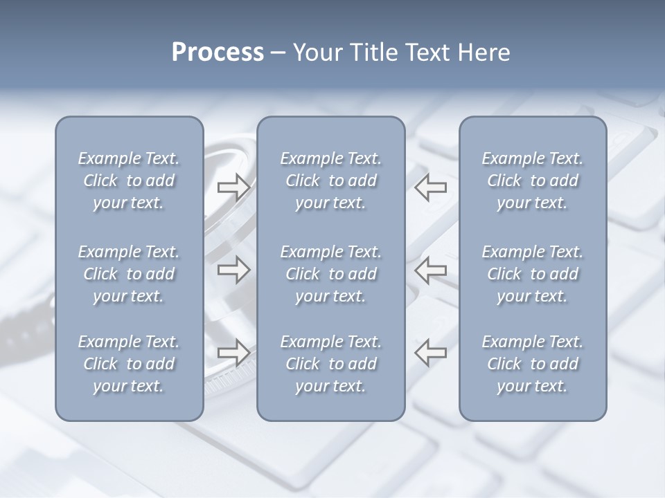Laptop Connection Tool PowerPoint Template