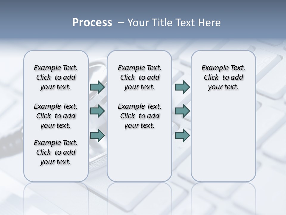Laptop Connection Tool PowerPoint Template