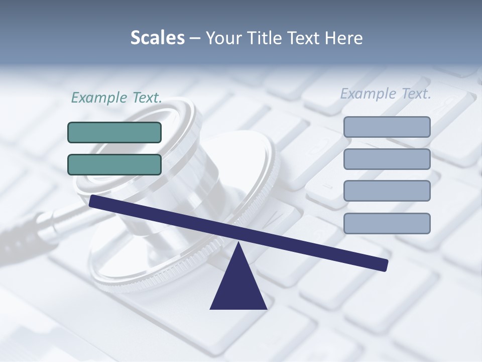 Laptop Connection Tool PowerPoint Template