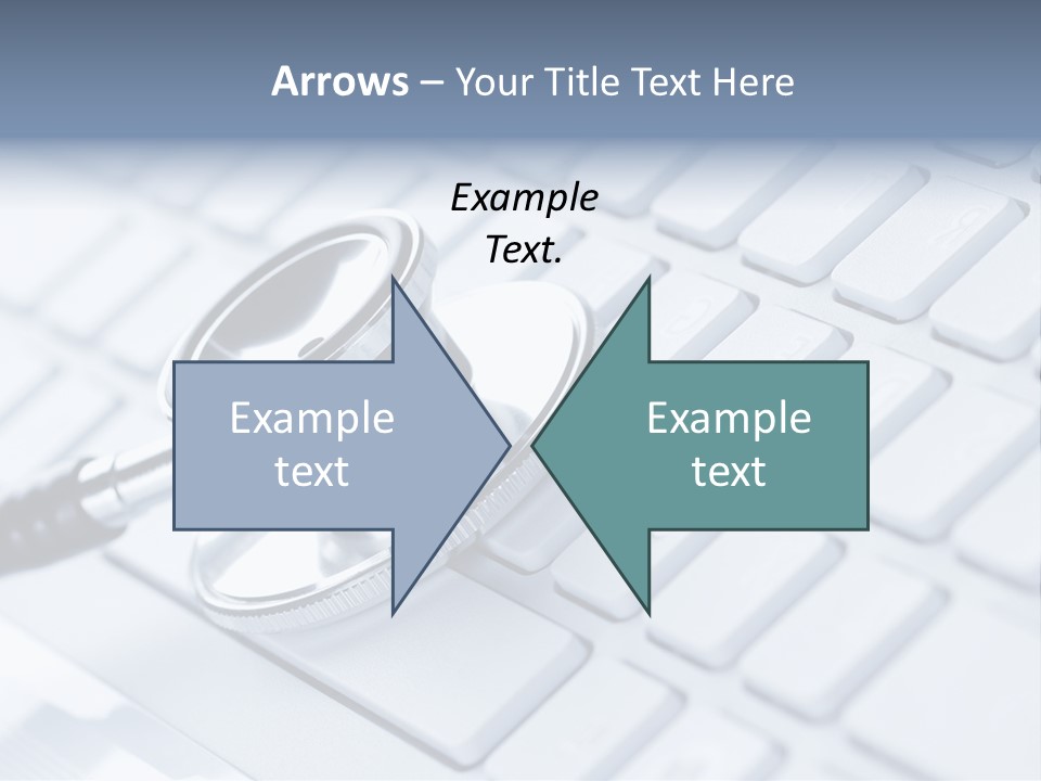 Laptop Connection Tool PowerPoint Template