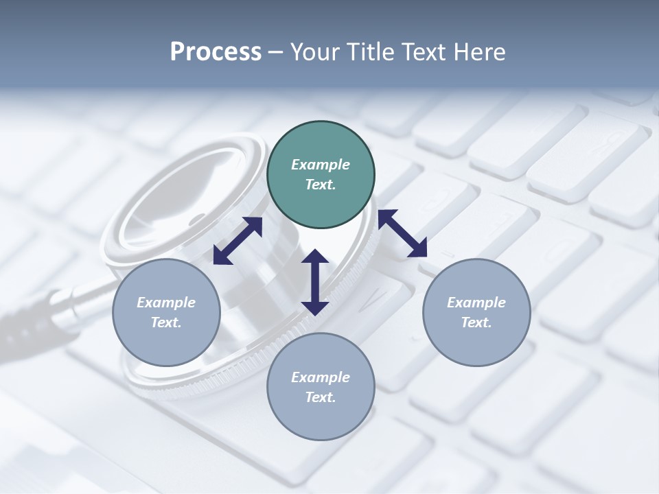 Laptop Connection Tool PowerPoint Template