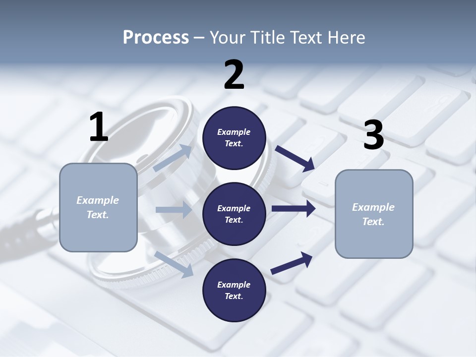 Laptop Connection Tool PowerPoint Template