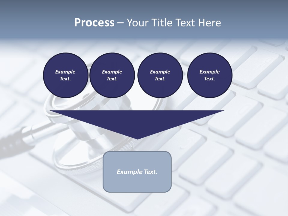 Laptop Connection Tool PowerPoint Template