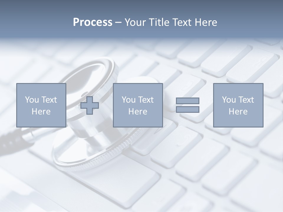 Laptop Connection Tool PowerPoint Template