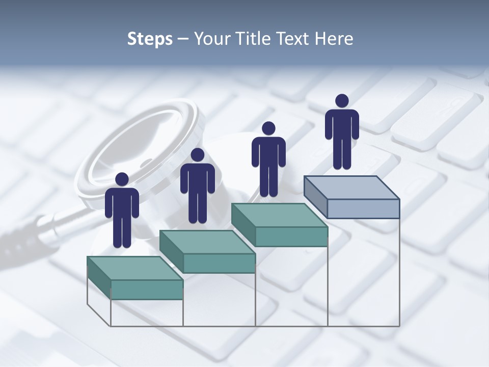 Laptop Connection Tool PowerPoint Template