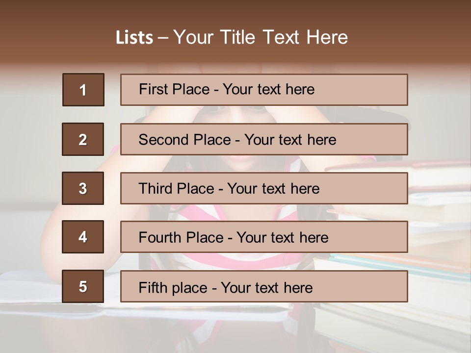 Learn Student Beautiful PowerPoint Template