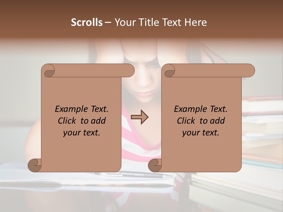 Learn Student Beautiful PowerPoint Template
