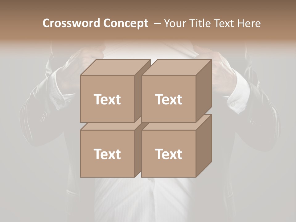 Human Courage Manager PowerPoint Template