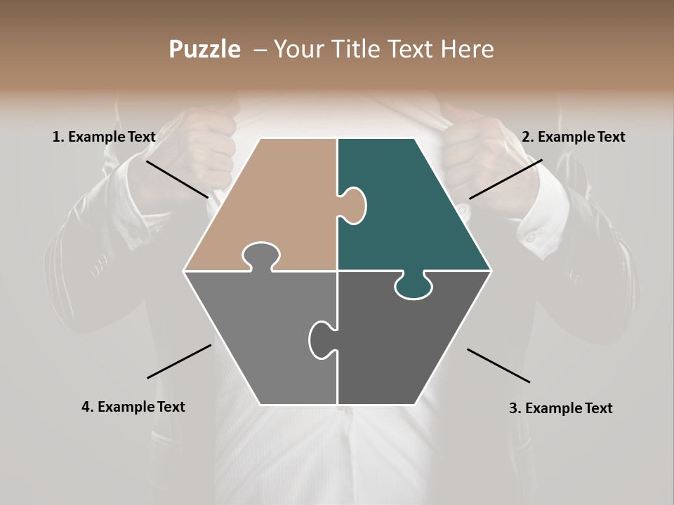 Human Courage Manager PowerPoint Template