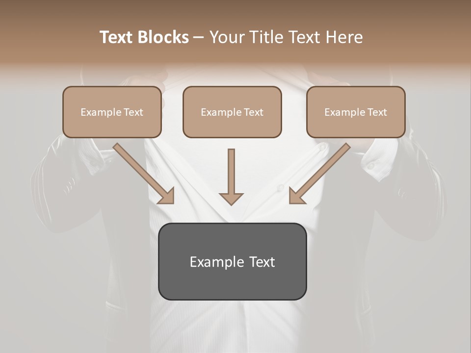Human Courage Manager PowerPoint Template