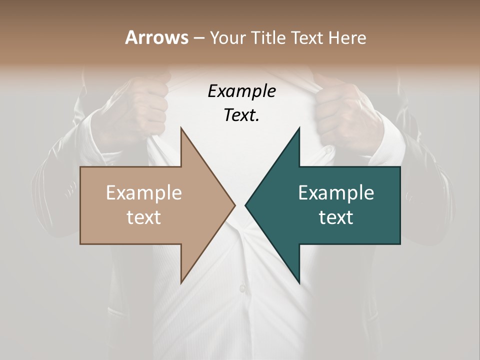 Human Courage Manager PowerPoint Template