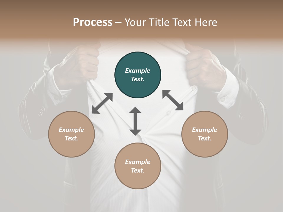 Human Courage Manager PowerPoint Template