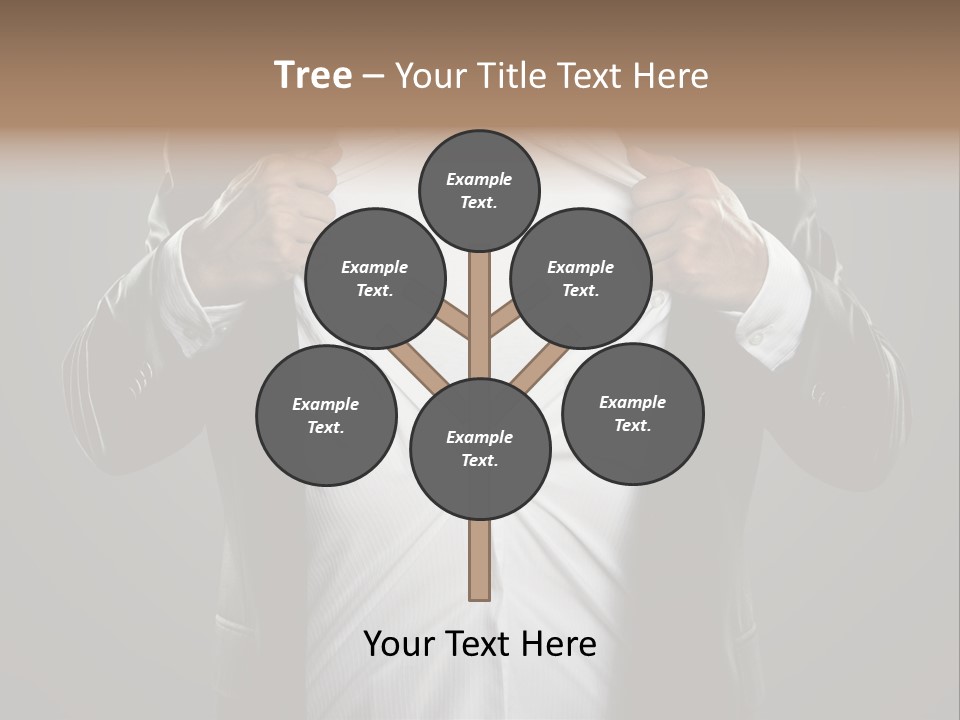 Human Courage Manager PowerPoint Template