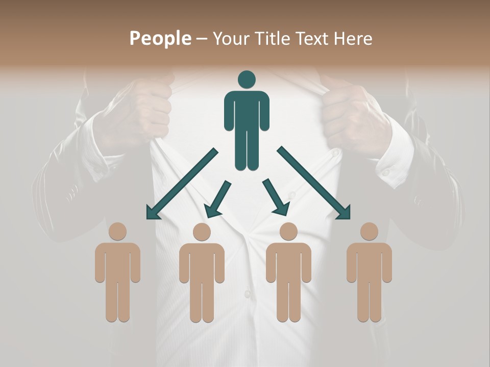 Human Courage Manager PowerPoint Template