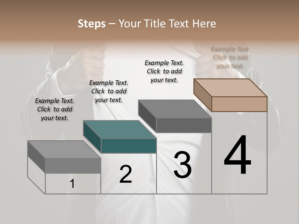 Human Courage Manager PowerPoint Template