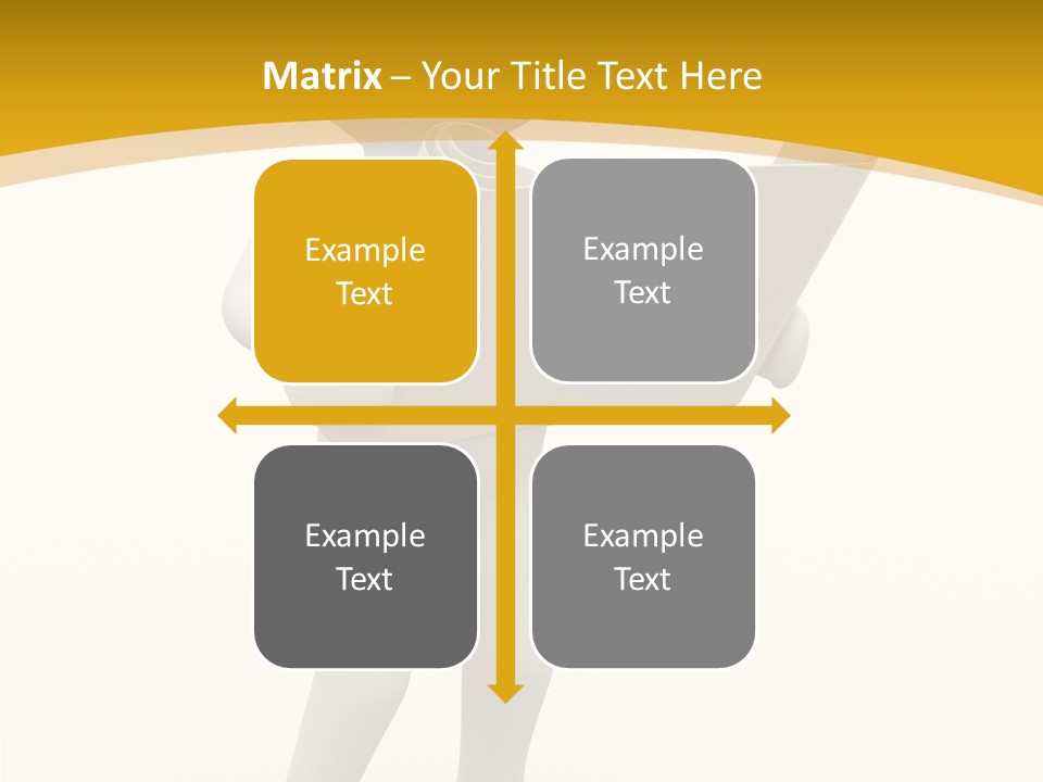 White People Cap PowerPoint Template