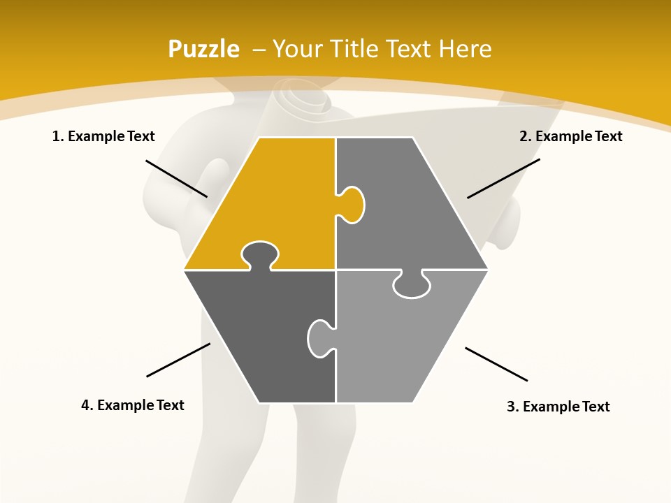 White People Cap PowerPoint Template