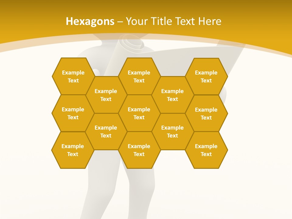 White People Cap PowerPoint Template