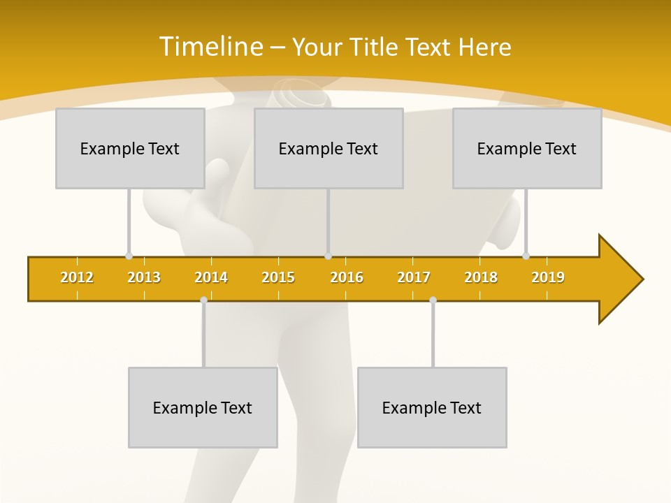 White People Cap PowerPoint Template