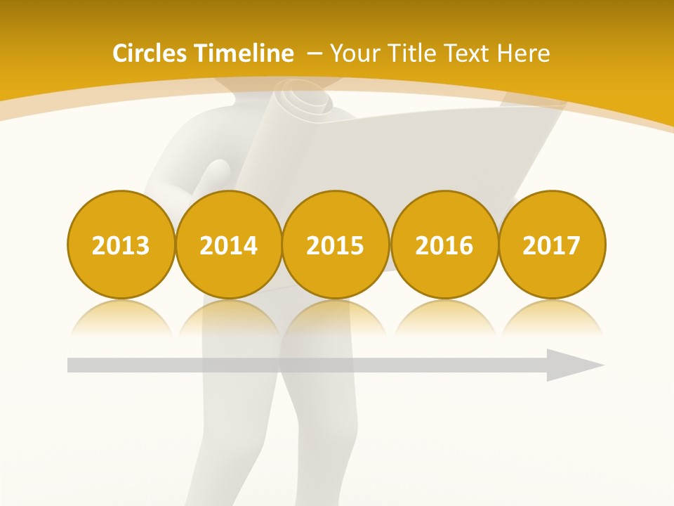 White People Cap PowerPoint Template