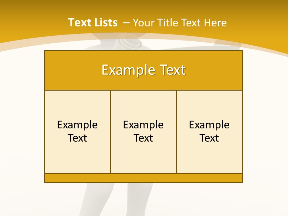 White People Cap PowerPoint Template