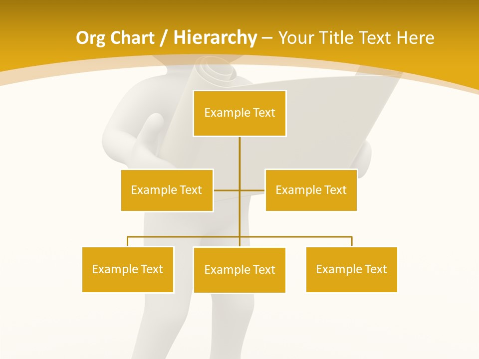 White People Cap PowerPoint Template