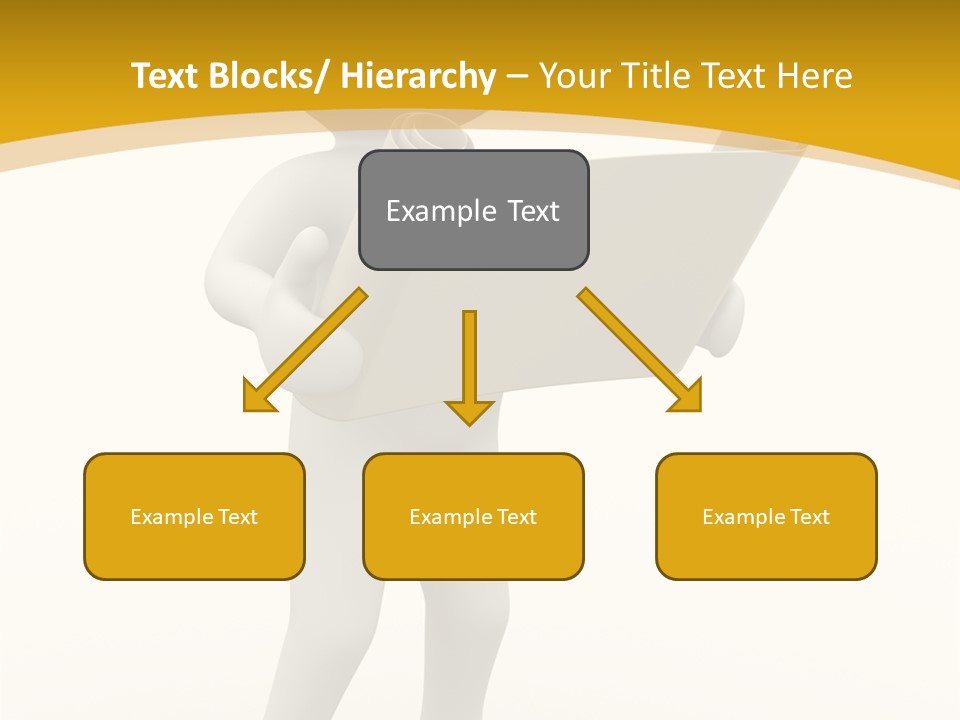 White People Cap PowerPoint Template