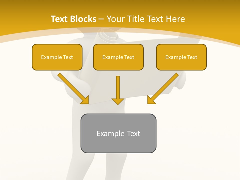 White People Cap PowerPoint Template
