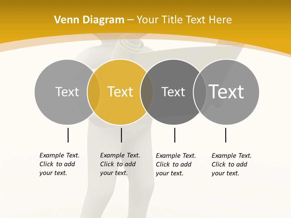 White People Cap PowerPoint Template