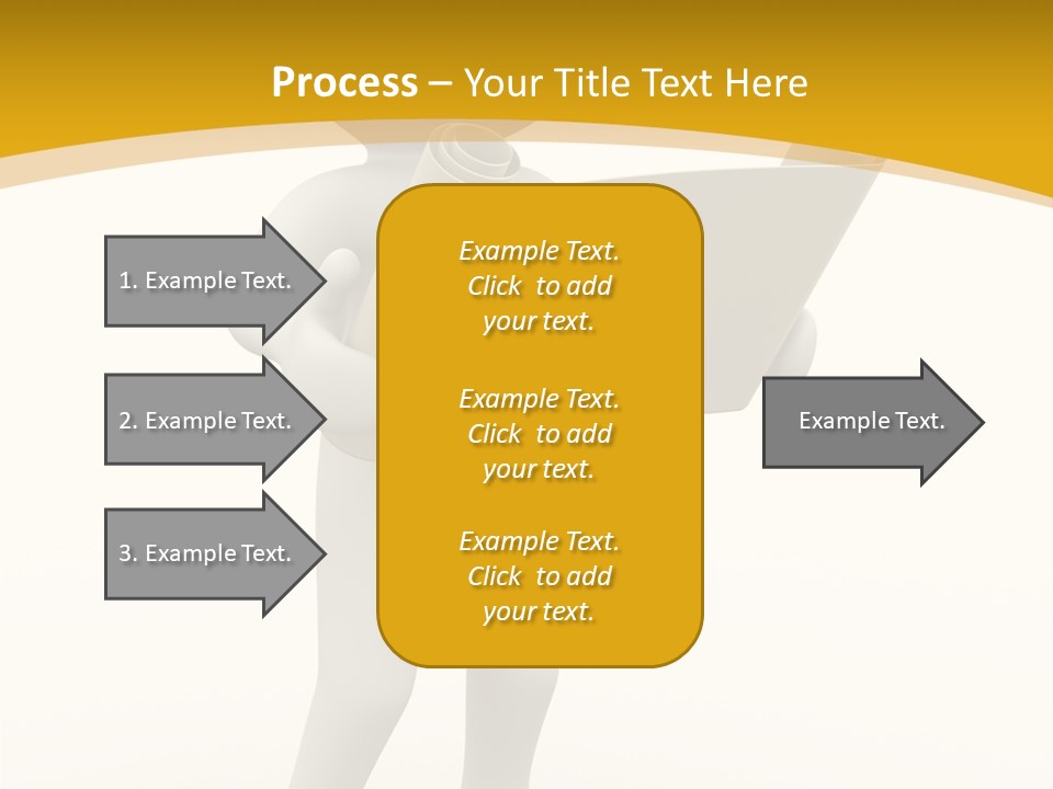 White People Cap PowerPoint Template