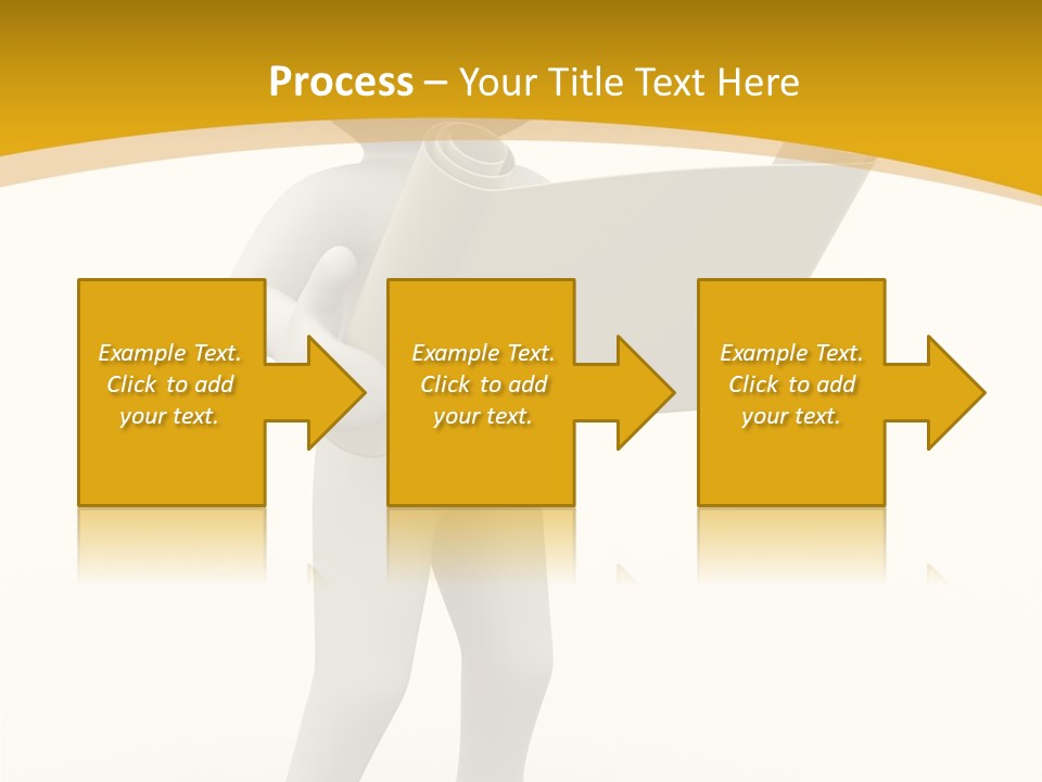 White People Cap PowerPoint Template