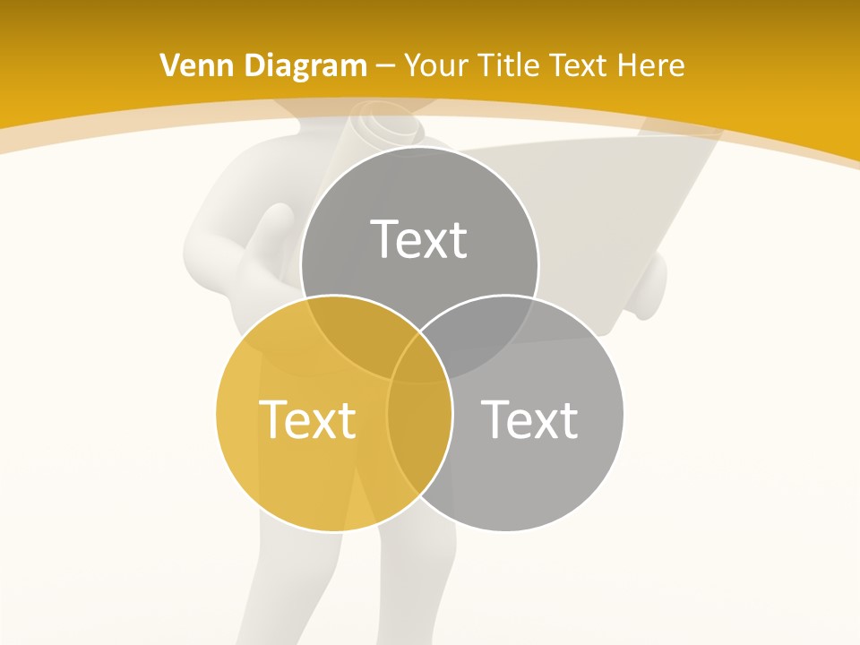 White People Cap PowerPoint Template