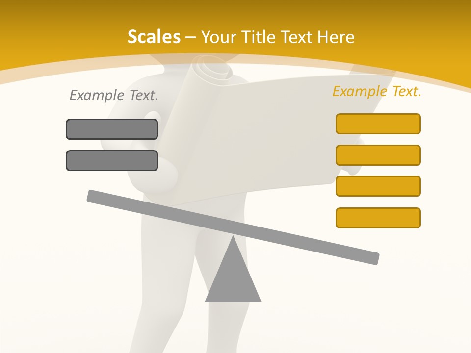 White People Cap PowerPoint Template