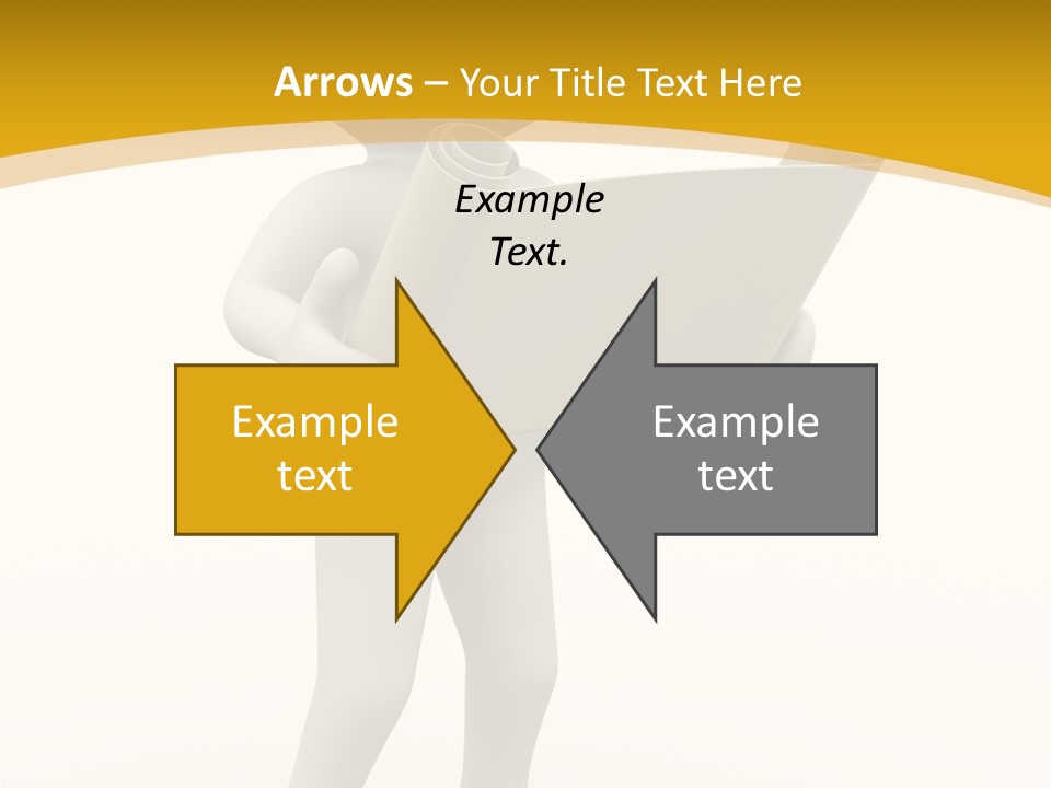 White People Cap PowerPoint Template