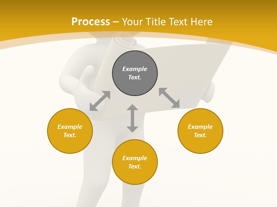 White People Cap PowerPoint Template